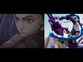 Arcane Characters In Game vs Animation | League of Legends