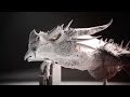 Dragon roaring animation - Rendered