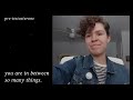 transitory (poem) — 1 year on T voice comparison
