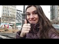 first time in NEW YORK CITY! || nyc travel vlog, bagels, pizza, brooklyn & more