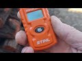 Stihl Digital Moisture meter, has your wood dried on the Inside