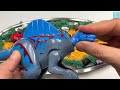 Finding Dinosaur Head And Tail | Jurassic world Fun Lego Toy