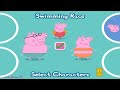 Peppa pig and George pig go swimming with Daddy Pig & Mummy Pig - Peppa Pig Gameplay