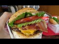 High quality! deep cheese burger, korean handmade burger video collection
