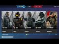 Rainbow Six Siege - Getting A Little Too Based In The Pregame Lobby