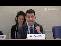 At the Human Rights Council, Kaveh Zahedi Called For Investment In Sustainable Agrifood Systems