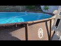 3rd Season Update- Coleman 18x48 Power Steel Swim Vista II Above Ground Pool