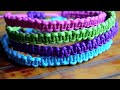 DIY Stackable Square Knot/Cobra Stitch Bracelets