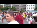 Samba band and dancing in Rio De Janeiro