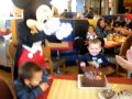 disneyland paris café mickey anniversaire Tristan