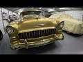 1955 Chevy Gold Car - 50 Millionth GM Tribute Car