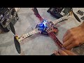 How to make drone Quad X at home using kk2.1.5+...