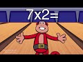 Aprende La Tabla del 7 con El Mono Sílabo. Tablas de Multiplicar. Video Educativo