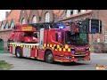 [Evakuierung der HAUPTFEUERWACHE] - Feuerwehr ESSEN: Diverse Sonderfahrzeuge auf Einsatzfahrt!