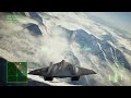ACE COMBAT 7  SKIES UNKNOWN Taking the DarkStar out for a friendly spin :)