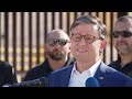 Speaker Johnson, Rep. Issa speak in San Diego at U.S.-Mexico border