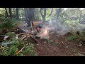 sandwich survival fire burns for hours while you sleep with Josh James