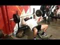 352 incline bench x 3