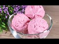 🍓Das Leckerste Erdbeer Eis Rezept! Schnell und einfach! Minimale Zutaten!