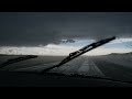 Insane South Dakota Storm Chase - Wind Driven Hail!