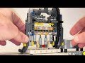 Compact Lego Technic Engine with 8V OHC solution