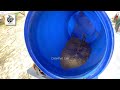 Recycle Plastic Barrels into a Useful HOMEMADE CONCRETE MIXER - Cement and Sand Mixer DIY [NEW]