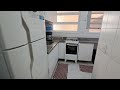 AP2202 - Apartamento com 2 dormitórios no Centro do Guarujá, na quadra da praia.