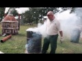 Producing Charcoal with a Barrel Kiln
