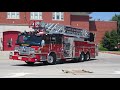 McKinney Fire Department Truck 1 Responding From Quarters (Q Siren)