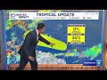 Tracking the Tropics: Tropical disturbance has only 30% chance of development in next 7 days