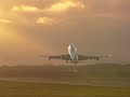 Qantas 747 Depature from Manchester International Airport Filmed by Simon Lowe