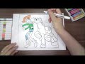 colorir cowboy Woody e seu cavalo episódio 1