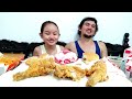 JOLLIBEE MUKBANG WITH MAKULIT NA BATA