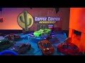 Jackson Storm Challenges Cruz Ramirez at the Glowing Racetrack | Pixar Cars