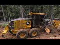 How Does the John Deere 670gp Grader Do the Work of a Bulldozer? Part 2 #grader #johndeere