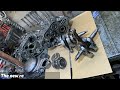 Rebuilding a broaken engine on a Yamahe Tenere XTZ660