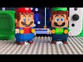 Lego Mario gets trapped inside the Nintendo game.  Let's see if he survives