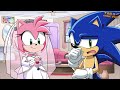 SonAmy Wedding ❤️~ Sonic and Amy VS DeviantArt