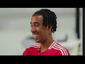 The Leny Yoro interview at Manchester United full