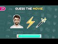 Guess the Movie by Emoji  🎥🎞️ (40 Movies Emoji Puzzles) 🍿