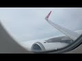 FULL POWER ROLLING TAKEOFF out of Birmingham | Turkish Airlines A321-200 (TC-JSI)