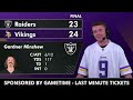 INSTANT REACTION! Vikings vs. Raiders Preseason Week 1 Ft. J.J. McCarthy