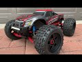 Traxxas Maxx Bash at the Skatepark on Arrma D boots Backflip Tires