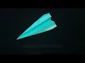 Best Paper Plane ✅ EASY paper airplanes that FLY FAR - Super Dart @Origami.and.Crafts