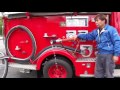 中古トラック いすゞエルフ 消防車 ポンプ車 吸水 排出 作動