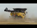 New Holland CR11 with 50ft. Wide MacDon FD250 Header harvesting Barley | Harvest 2024