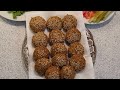 اطيب فلافل سورية بالبيت سهلة وسريعة ومع طريقة تفريز عجينة الفلافل original falafel.