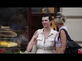Beautiful and Attractive Ukrainian Girls Walk the Streets of the City