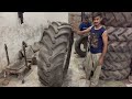 How to Retreading an old Big Tire - Amazing Process Of Retreading Old Tractor Tire |