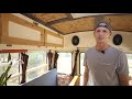 Gorgeous $12k DIY School Bus Conversion - 24ft Tiny House On Wheels